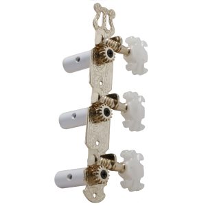 GROVER CLASSIC GUITAR NICKEL SET 6 3 + 3 ON PLATE