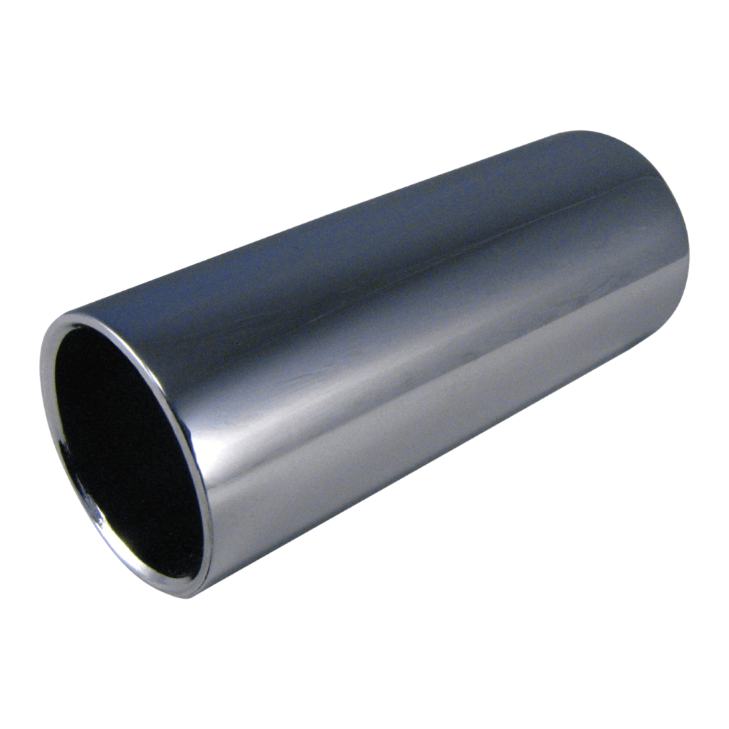 Chrome Plated Brass Pinky Guitar Slide Salem Music LLC chrome-plated-brass-pinky-guitar-slide-salem-music-llc