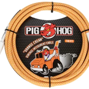 Pig Hog "Orange Creme 2.0" Instrument Cable, 10ft.