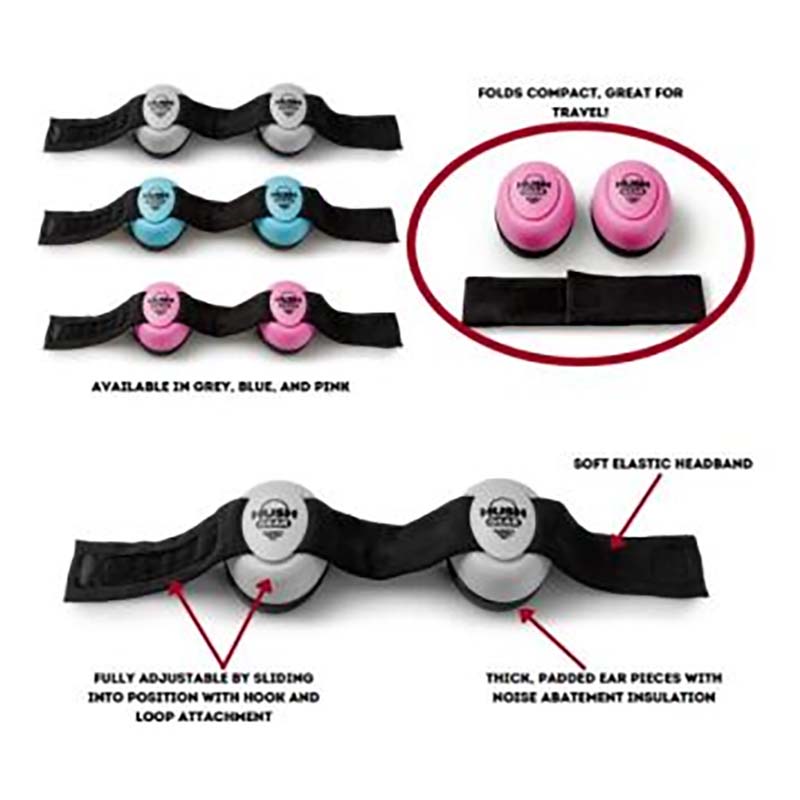 Maloney Hush Gear Hearing Protection (Pink) Infants Salem Music, LLC