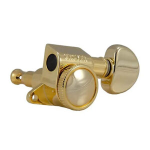 GROVER 505G12 MINI ROTO-GRIP LOCKING ROTOMATIC TUNERS 6+6 GOLD