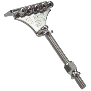 Golden Gate P-115 No-Knot Style Banjo Tailpiece – Nickel