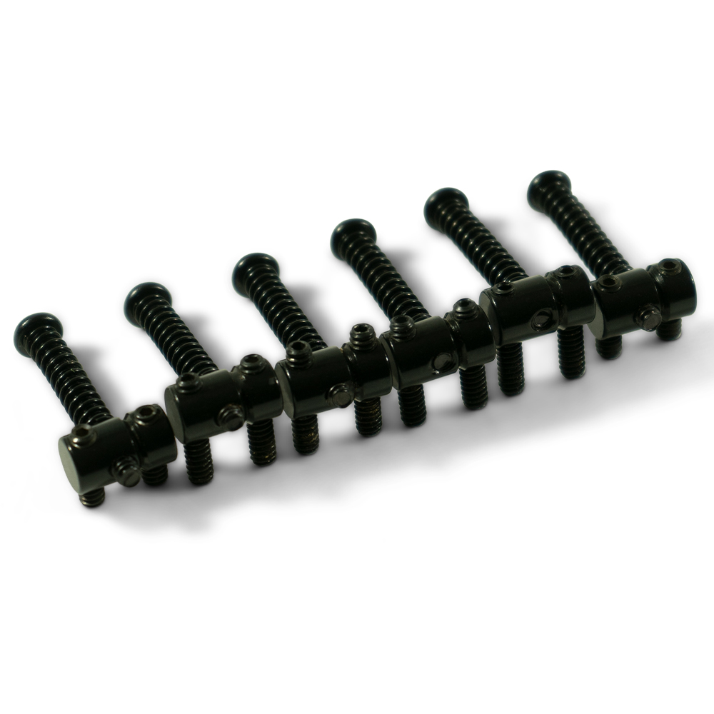 Kluson Brass 6 Saddle Set For Fender Telecaster